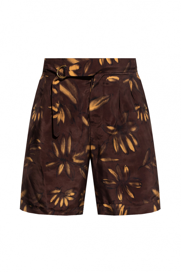 Nanushka Sandbar Garment Dye Swim Shorts